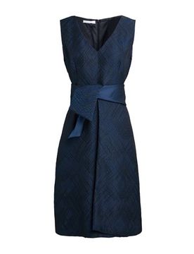 Midi-Kleid Damen Nachtblau 40 Damen