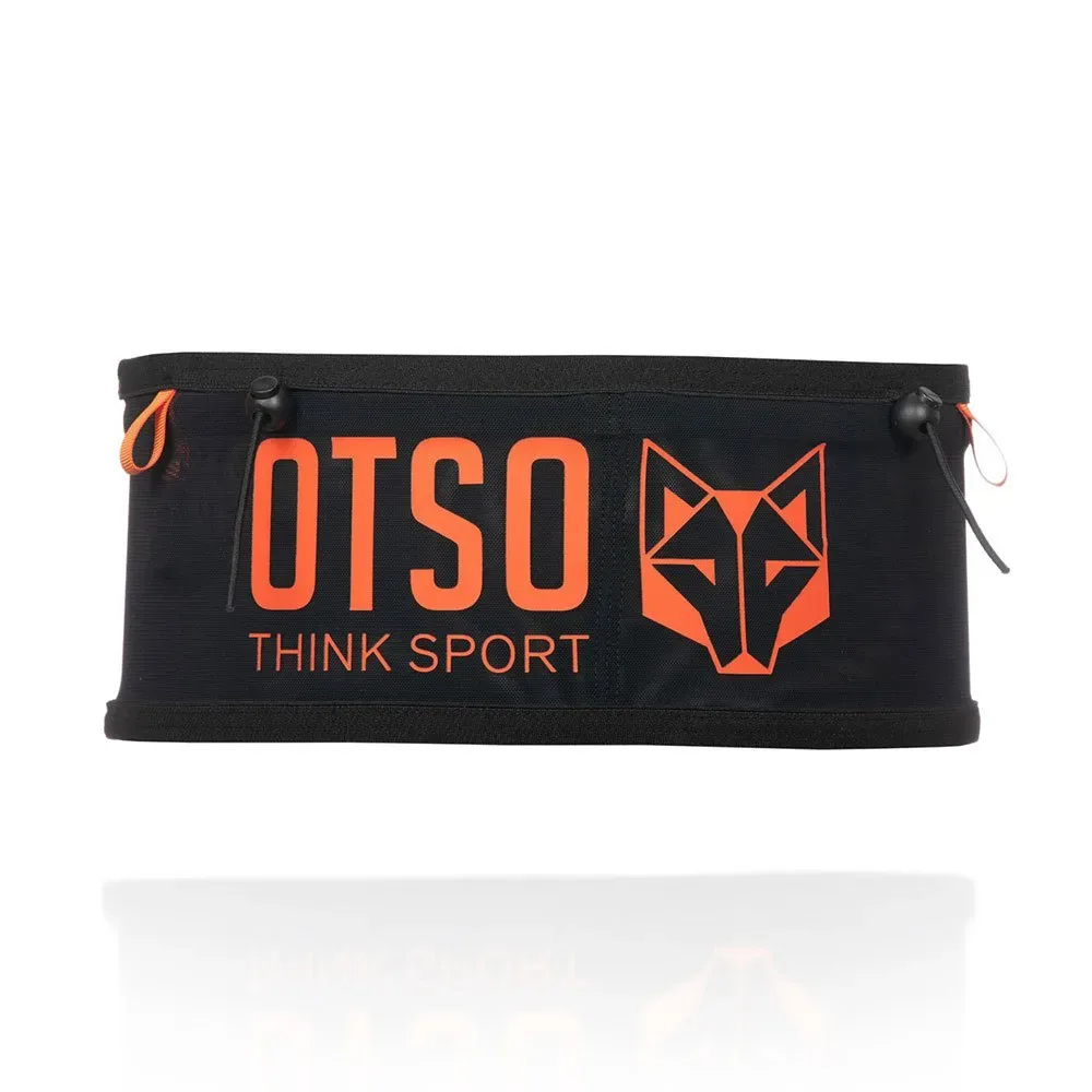 Running Belt Black / Orange 2XS unisex - OTSO - FashionsVida