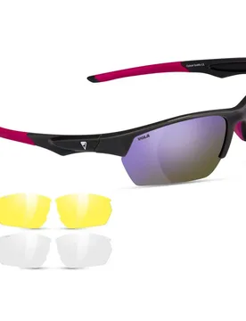 Lunettes De Soleil Beyond Black / Red Transparent/CAT0+Yellow/CAT0 Homme - VOLA - FashionsVida