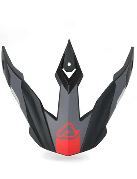 Tesina Per Casco FS-606 Grigio Rosso taglia unica - Acerbis - FashionsVida