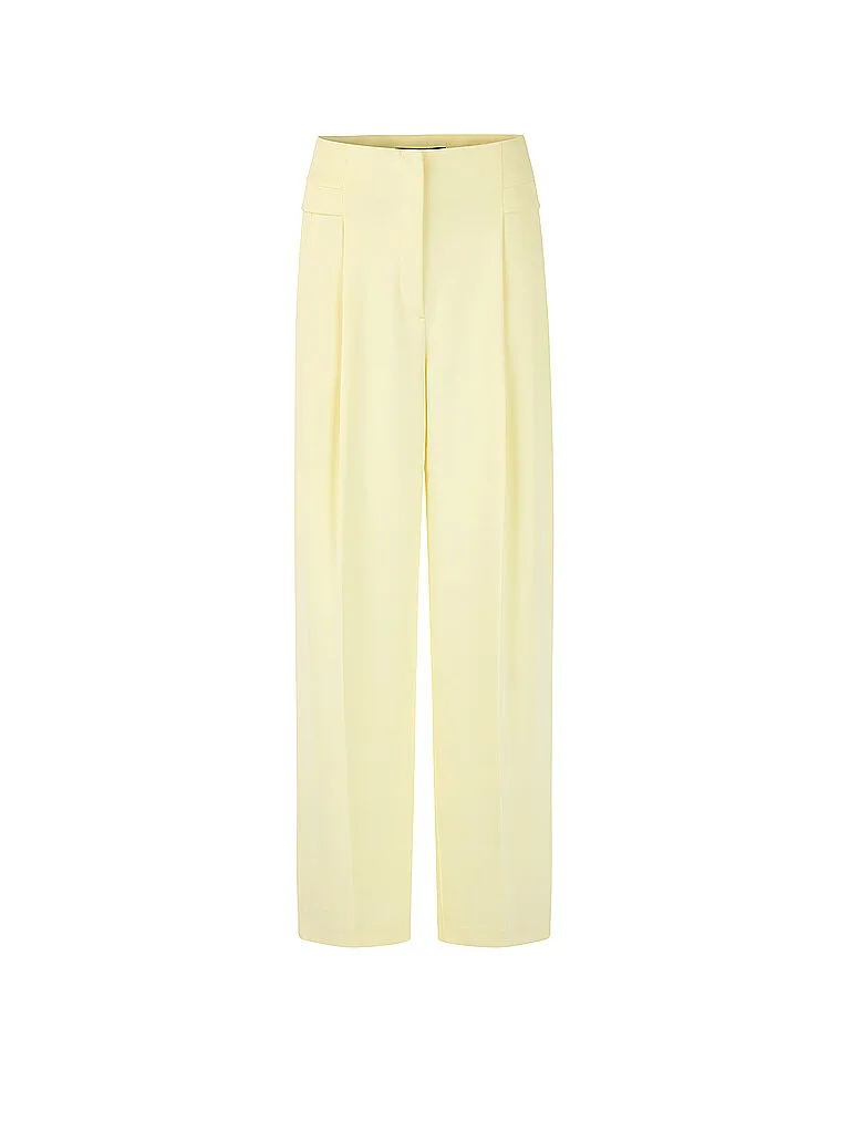 Pantalon de tailleur WICHITA jaune 42 - Marc cain - FashionsVida