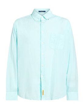 Camisa Hombre Azul turquesa L,M,S,XL,XXL Hombre