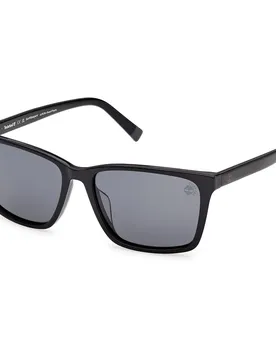 Occhiali Da Sole Polarizzati Tb00073-h Shiny Black Smoke/CAT3