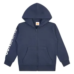 Sweat-shirt à Zip Felpa Navy 10 Années Garçon