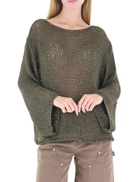 Maglia traforata VERDE MILITARE UNI