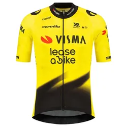 Maglia A Maniche Corte Team Visma Lease A Bike Replica 2026 Multicolor