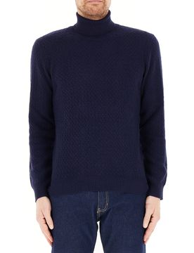 Maglione dolcevita BLU NAVY 54