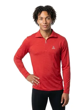 T-shirt à Manches Longues Transtex Basic Red 46