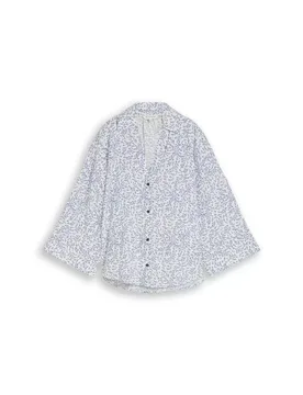 Blouse loose fit with linen female - 38 - FashionsVida
