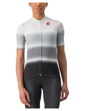 Maglia A Maniche Corte Dolce Ivory / Black - Castelli - FashionsVida