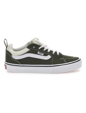 Sneakers Verde Oliva e Bianche FILMORE 40½ - Vans - FashionsVida