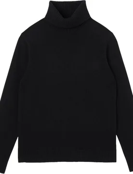 Jersey de hombre de cuello vuelto y mezcla de lana y cachemira - sandro - FashionsVida