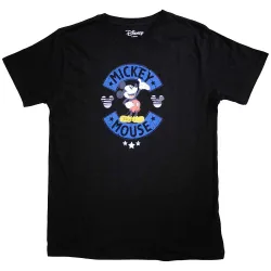 Mickey Mouse & Stars T-Shirt - Black - Size: 2XL