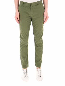Pantalone chino VERDE OLIVA 38