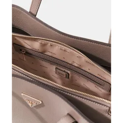 Bolso de hombro con cierre cremallera