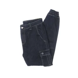 Jeans Uomo Cargo Long 903 Denim Pants Denim Blue