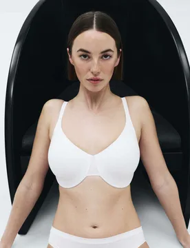 Body Invisibles™ Wired Minimiser Bra C-H White female - Body by M&S - FashionsVida