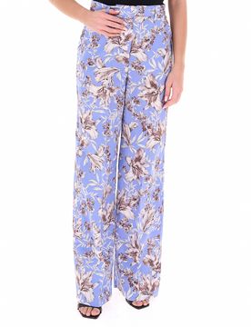 Pantalone in cotone LIU JEANS CELESTE 38