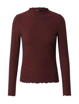 ONLY Camiseta 'Emma' burdeos