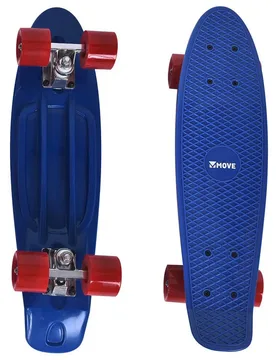 Move Skateboard Old School Retro 22´´ Blue One Size unisex - möve - FashionsVida