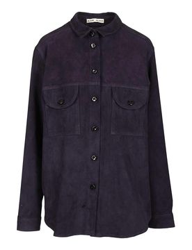 Camicia in pelle scamosciata Viva berbera