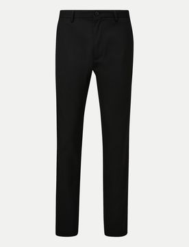 BLACK LABEL Slim-Fit Hose Schwarz 56