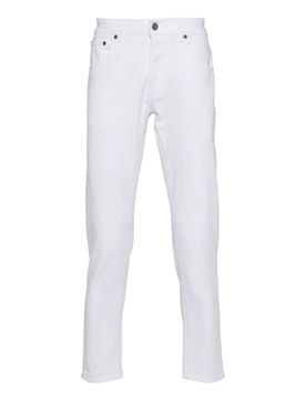 Dondup Pantalone 5 Tasche Bianco