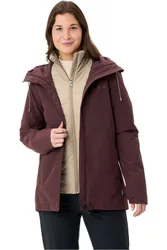 Mineo 3in1 chaqueta impermeable insulada mujer Marron (36)