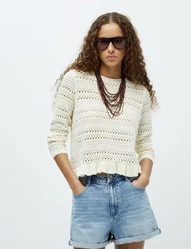 Sfera - Jersey calado - Sfera - FashionsVida