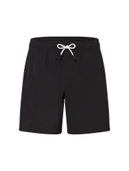 Herren Badeshorts Solid schwarz M M