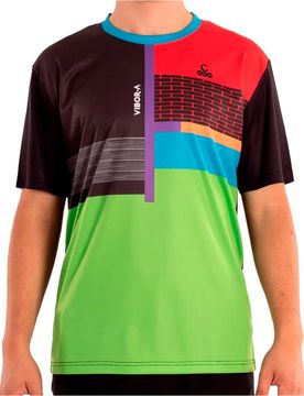 King cobra xtrem camiseta tenis manga corta hombre Multicolor (L)