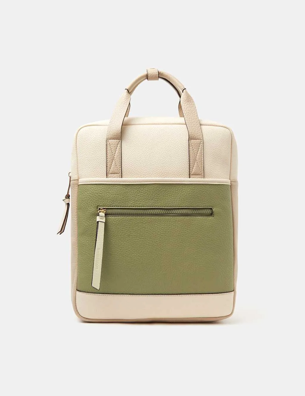 Top Handle Backpack Beige Mix female - Accessorize - FashionsVida