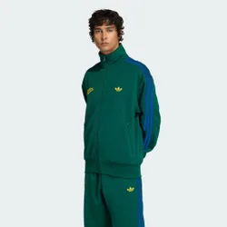 TRACK TOP FIREBIRD ROSES L Collegiate Green / Collegiate Royal