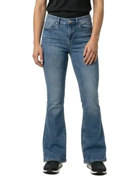 Jeans Flash Flared Petite Medium Blue Denim XS - Vero moda - FashionsVida