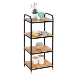 Regal Loft 4 Etagen aus Bambus