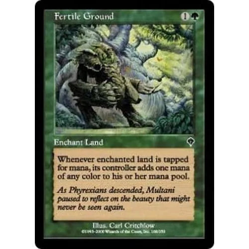 Fertile Ground (foil) Invasion - Magic: The Gathering - FashionsVida