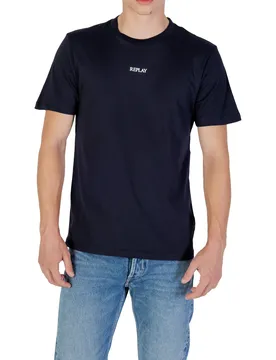 Replay Herren T-Shirt Blau 488789