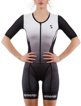 Trisuit A Maniche Corte Pro Smoke Black L