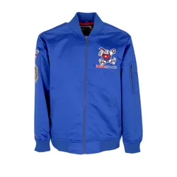 Giubbotto Bomber Uomo Nba Lightweight Satin Bomber Dennug Original Team Colors