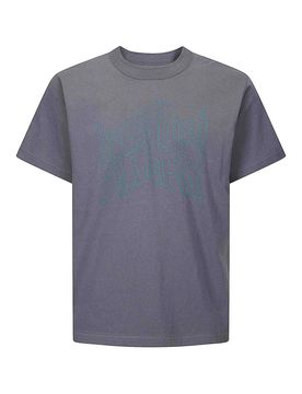 Sacai T-shirt con stampa Geoff