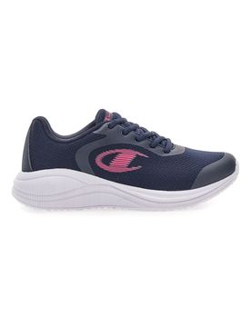 Sneakers blu con logo rosa in mesh traspirante SYPHON ENGAGE MESH G GS 36
