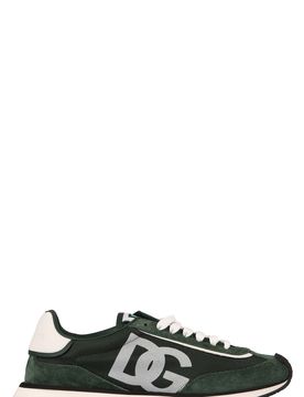 Mixed-material DG CUSHION Sneakers