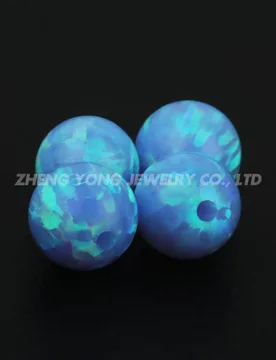 Mm to 8mm Light Blue Color Ball Cut Lab Created OP06 Opal Beads for Making Jewelry - Aliexpress - FashionsVida