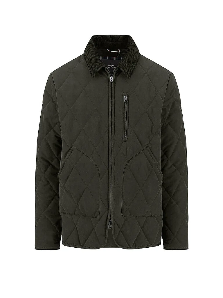 Fieldjacket verde oscuro L - Fynch-Hatton - FashionsVida