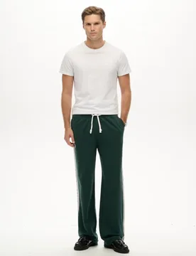 Superdry Herren Athletic Fives Jogginghose Green - Größe: L - 89.99 - FashionsVida