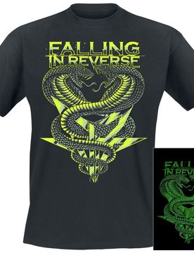 T-Shirt - Cobra - Glow In The Dark - S bis 4XL - für Männer - Größe 3XL - schwarz - Lizenziertes Merchandise! - Männer - male