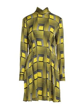 Mini-Kleid Damen Gelb 36,38 Damen