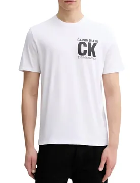 Herren T-Shirt Weiß 497845
