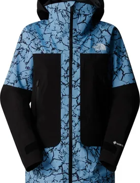 Veste de ski imperméable en GORE-TEX - W Summit Verbier Gtx Jacket Cornflower Glacial Frac - Taille S - Kaki - The North Face - FashionsVida