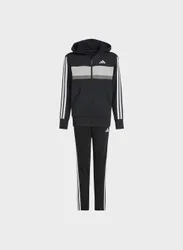 TUTA FULL ZIP FLEECE 3-STRIPES ESSENTIALS TIBERIO JUNIOR